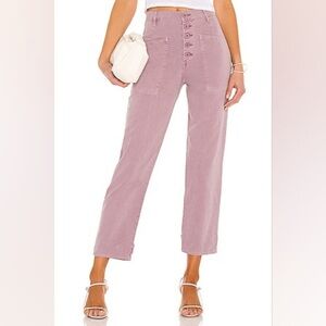 PISTOLA Tammy High Rise Trouser in Lilac Dust. Size 29